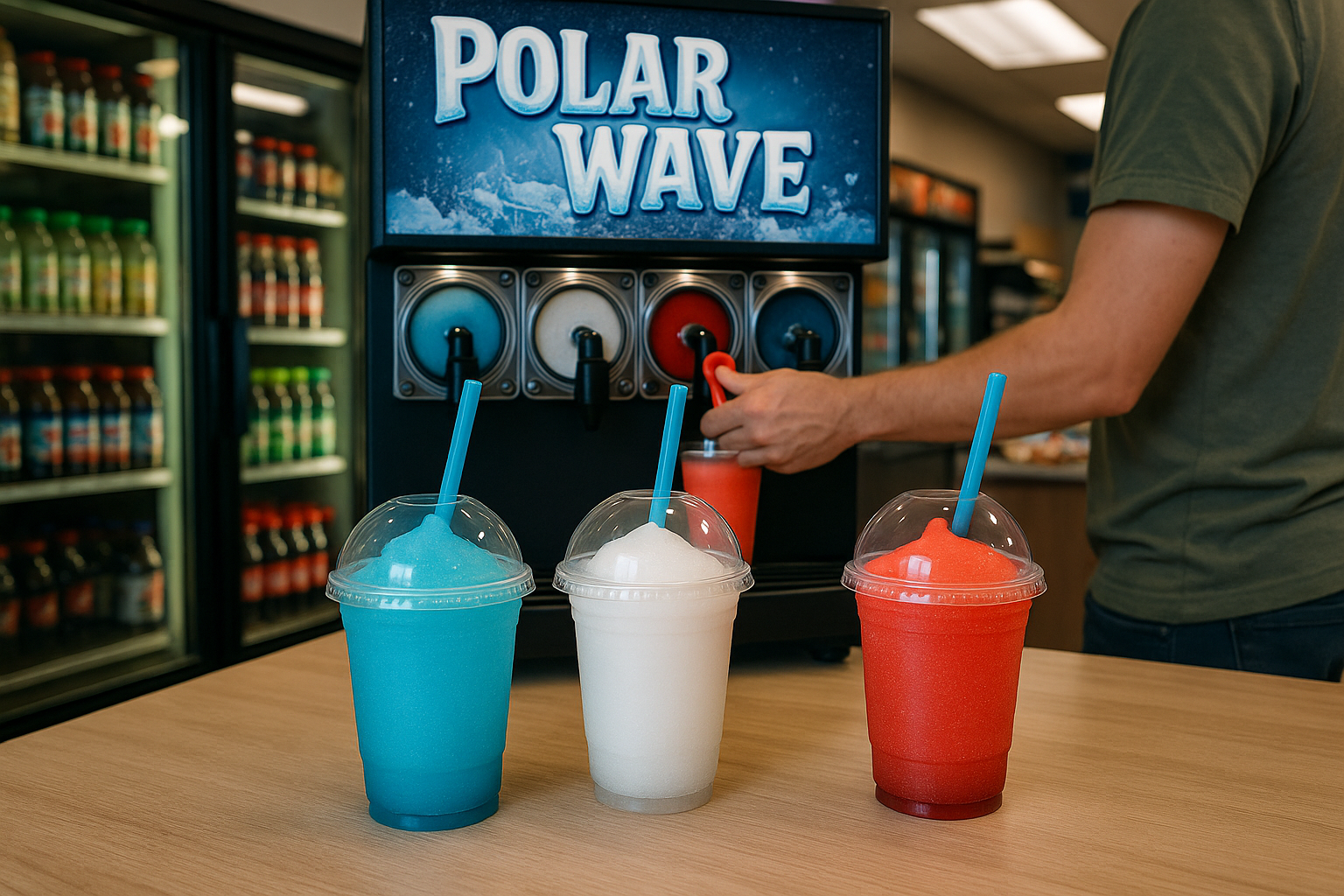Ronnoco Launches Polar Wave Frozen Beverage Line